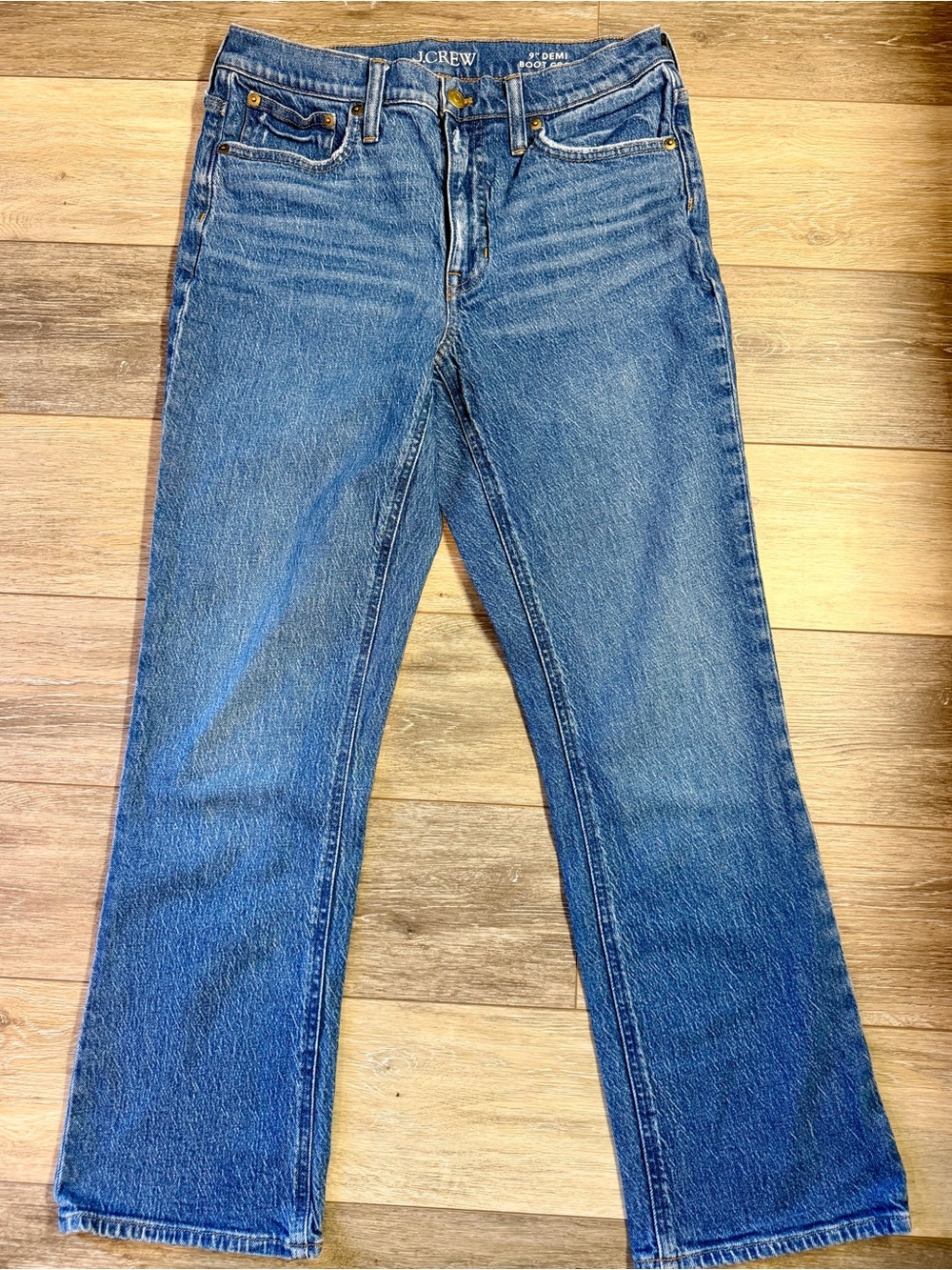 |82022| J. Crew Boot Crop Jeans — SIZE 28T
